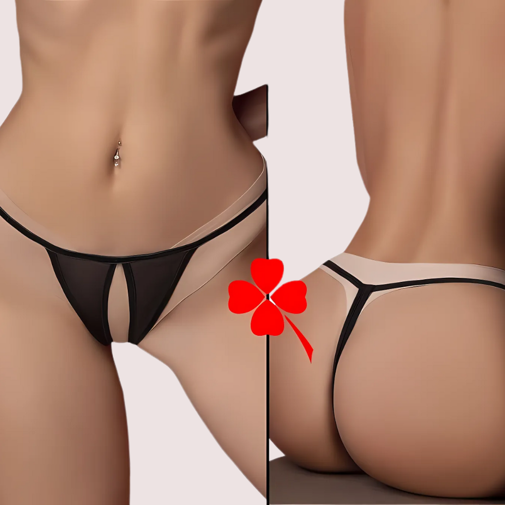 Midnight Temptation Crotchless Thong – view 3