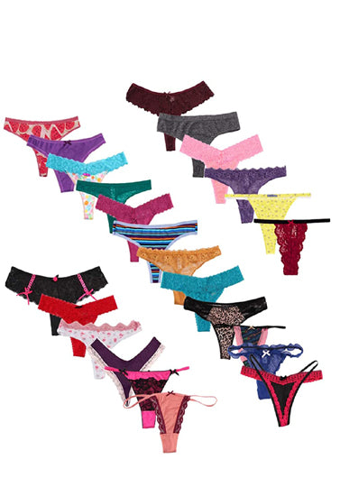 Sexy Thong Variety Pack (Pack of 5)