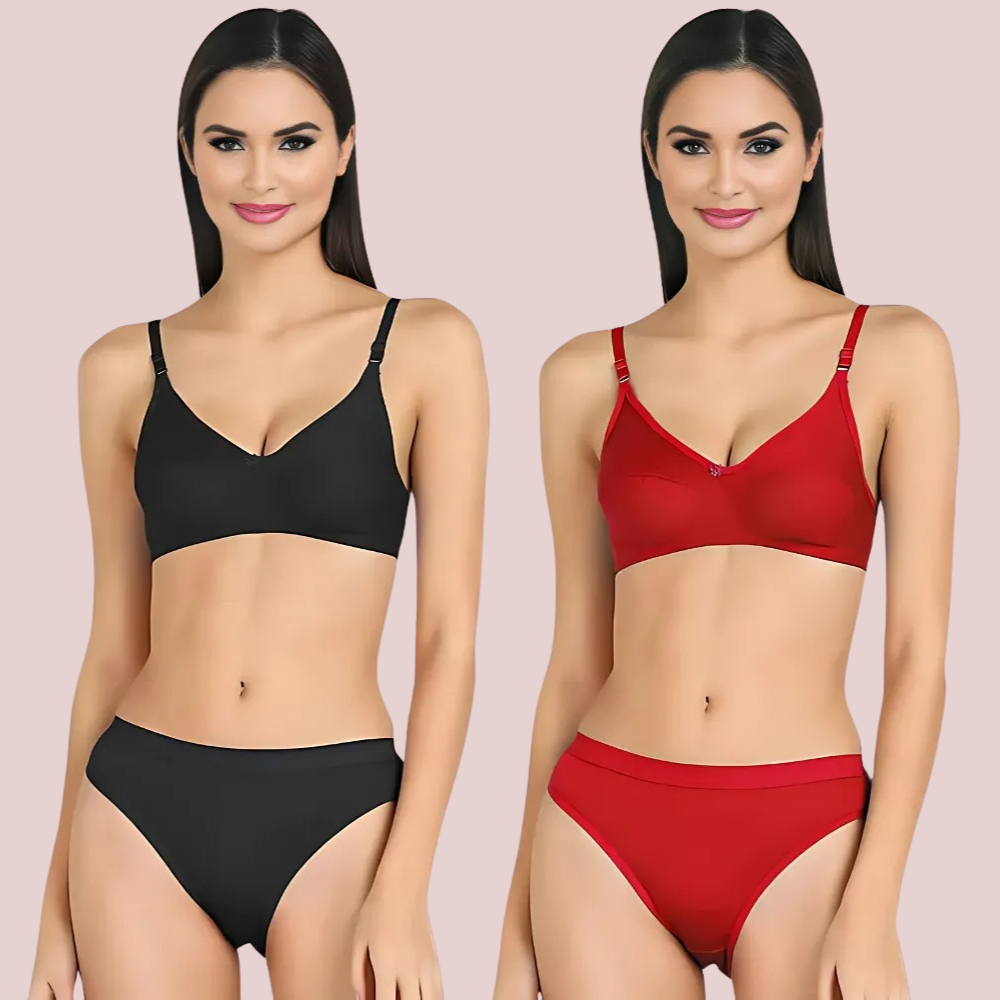 Cotton Cloud Comfort Bra set- 2-Pack