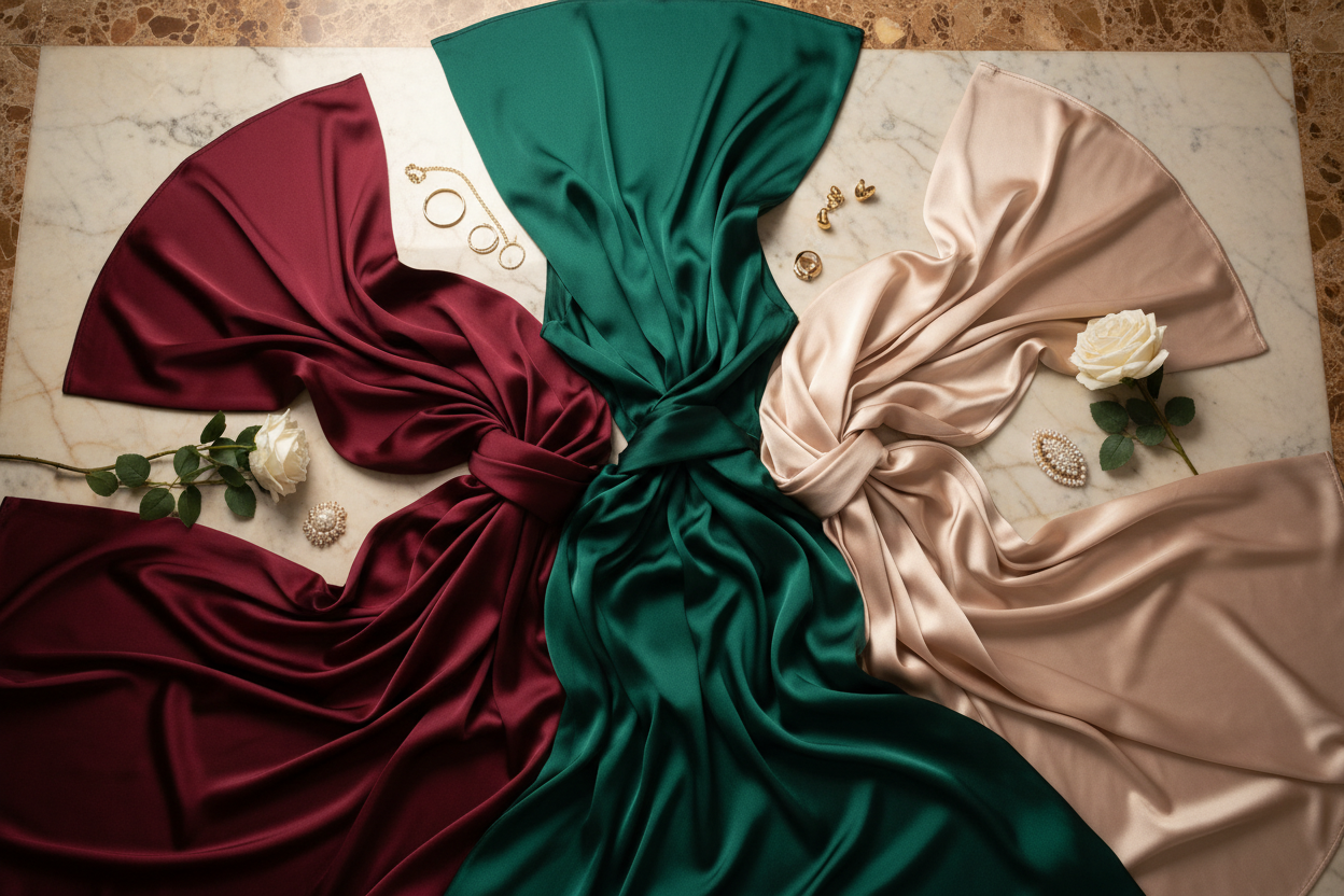 Silk Dresses TRENZORA