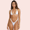 Radiant White High-Cut Bikini Bottom (Bottom Only)