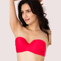 "COMFY" Moon Red Seamfree Luxury Strapless Multiway Padded Bra