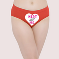 Heart-themed Playful Custom Panty for Her