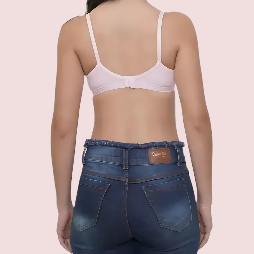 Breezy Comfort 2-Pack Cotton Summer Bra – Assorted Colors