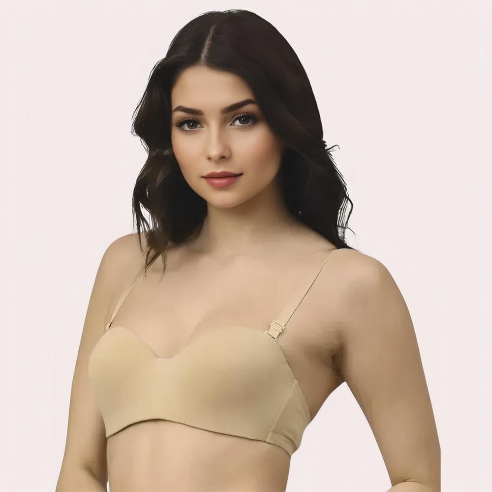 FD Demi Bra + Free Seamless Panty -  Lift, Comfort & Perfect Fit