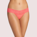 ♥ Full Floral Lace Thong Panty