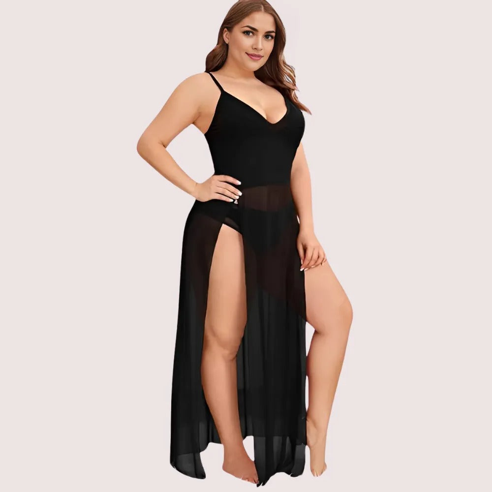 Moonlit Temptation Sheer Nightgown