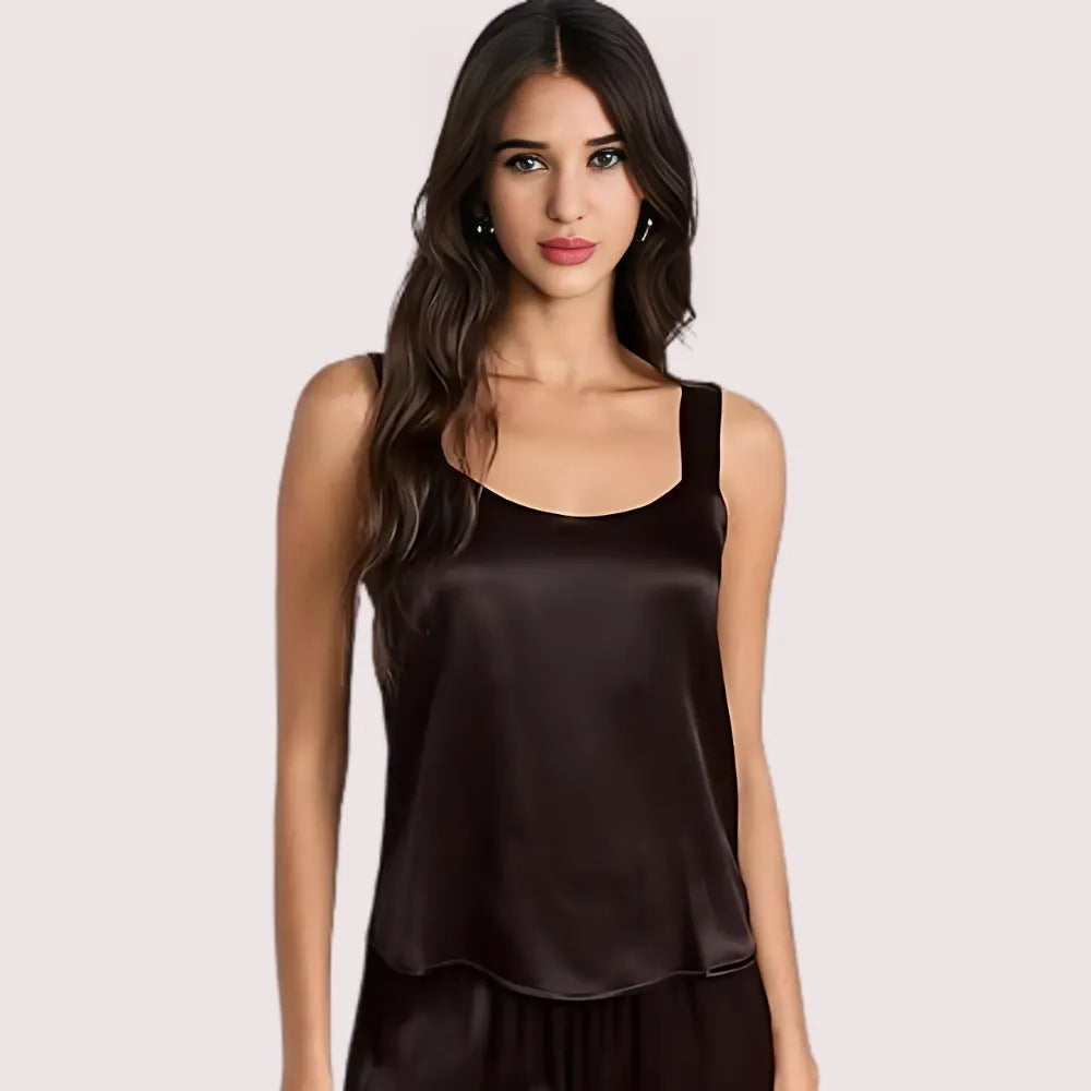 Soft Silk Camisole Perfect for Layering Comfort
