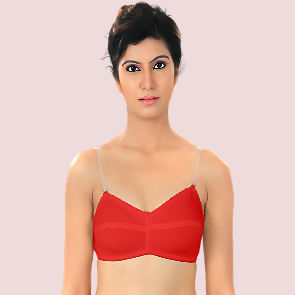Native Women's Transparent Strap Bra Pk Of 2