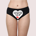Playful Temptation Text Thong