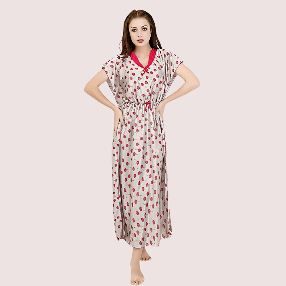 Luxurious Satin Maxi Sleepwear for Women